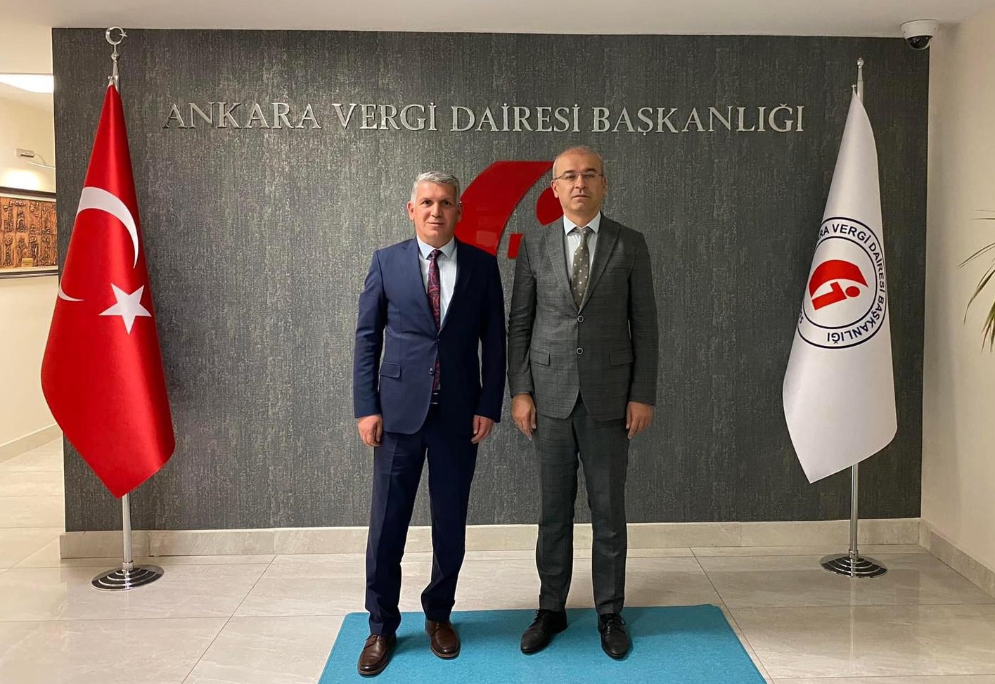 Ankara Vergi Dairesi Başkanımızı Ziyaret Ettik