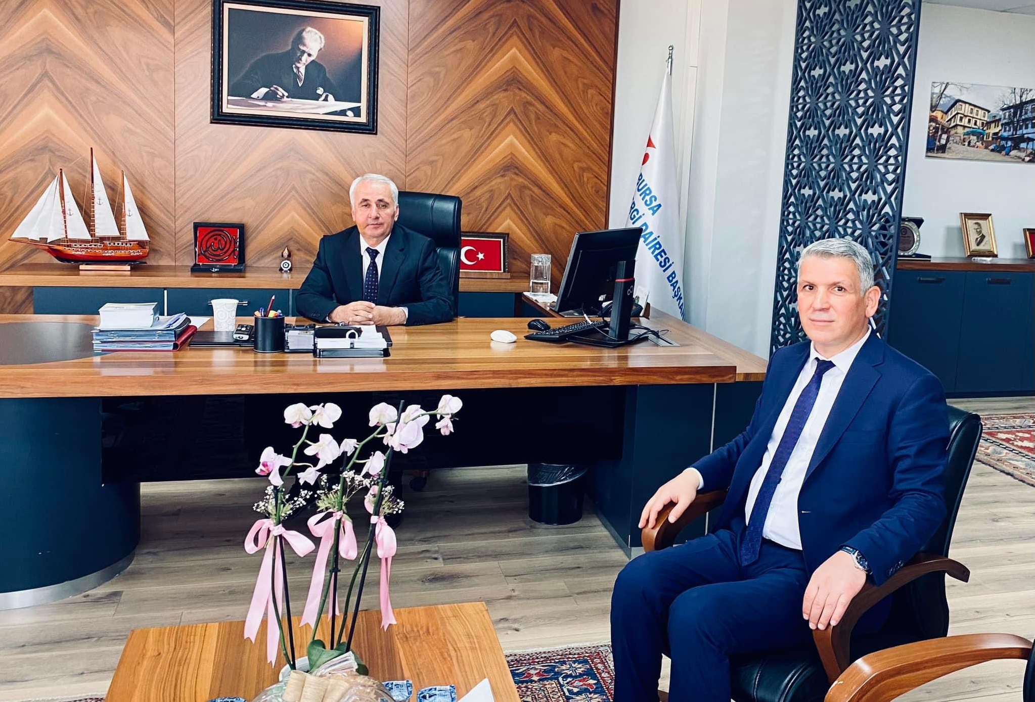 Bursa Vergi Dairesi Başkanımızı Ziyaret Ettik