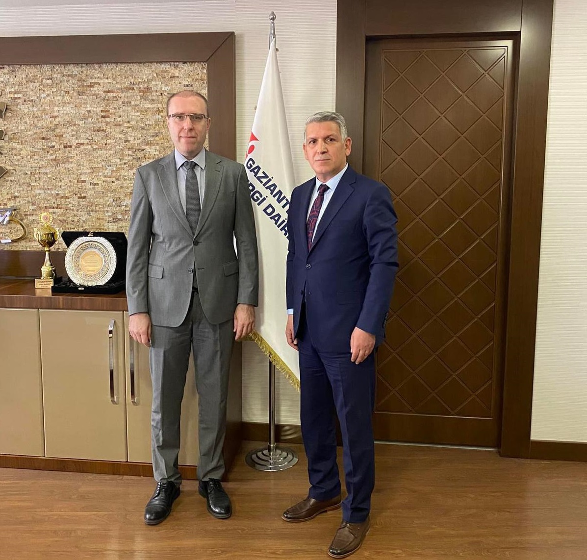 Gaziantep Vergi Dairesi Başkanımızı Ziyaret Ettik