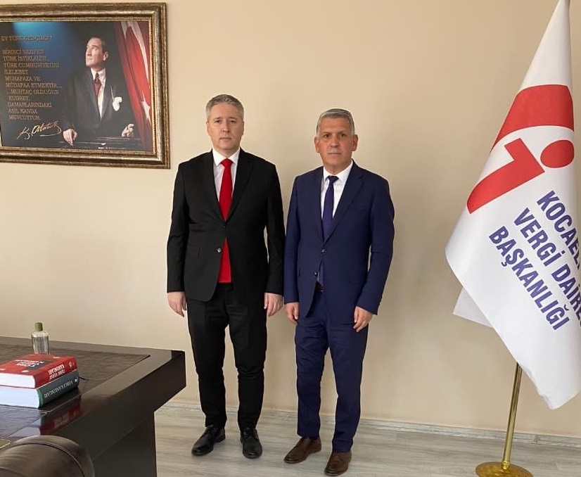 Kocaeli Vergi Dairesi Başkanımızı Ziyaret Ettik