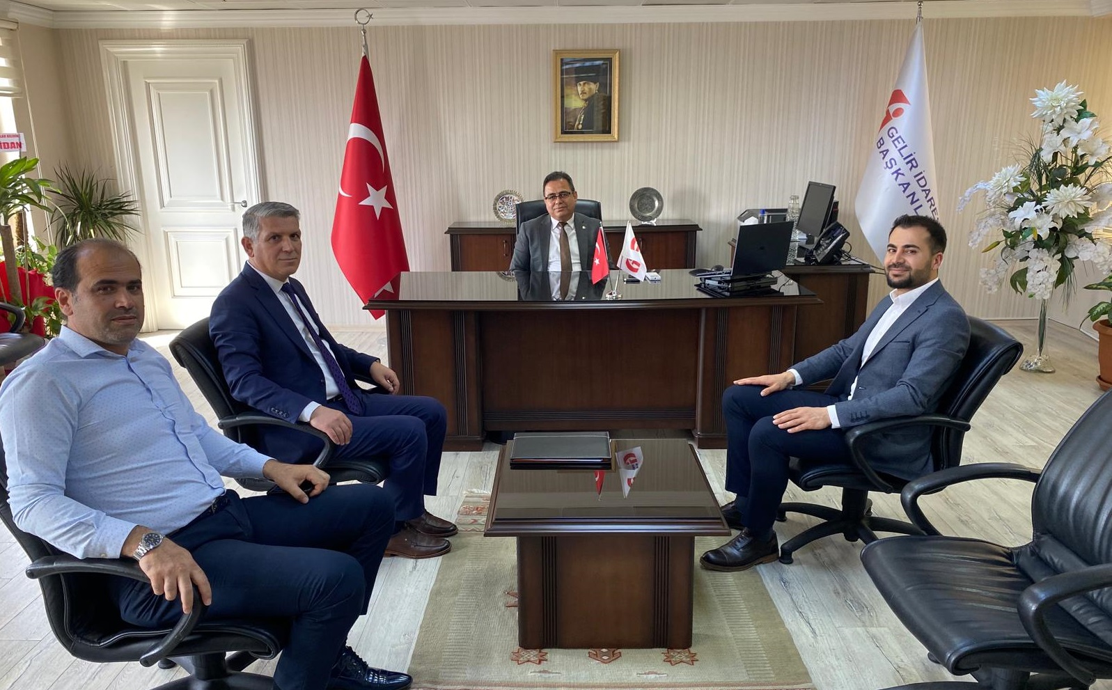 Mersin Vergi Dairesi Başkanımızı Ziyaret Ettik